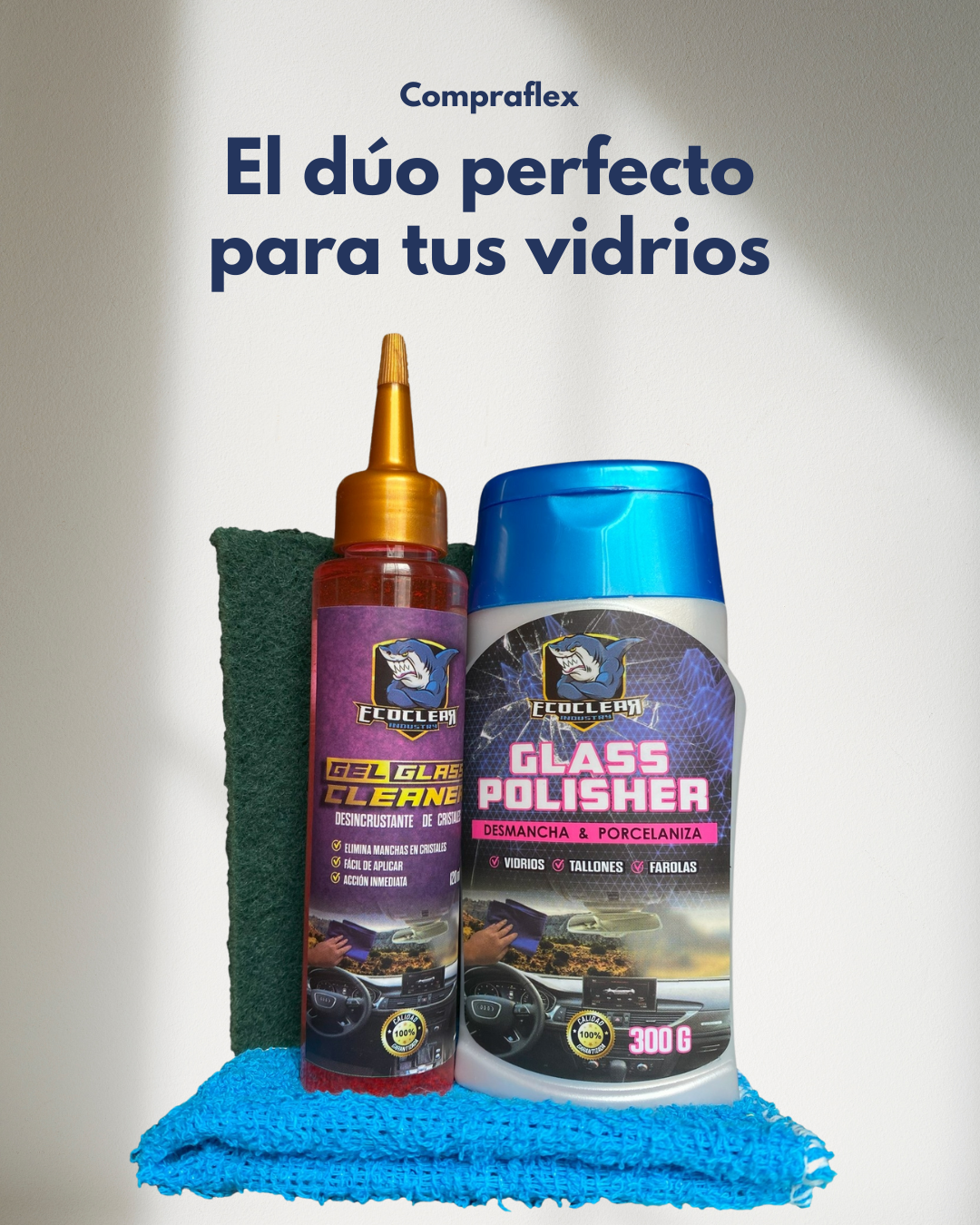 POTENTE DESMANCHADOR DE VIDRIOS