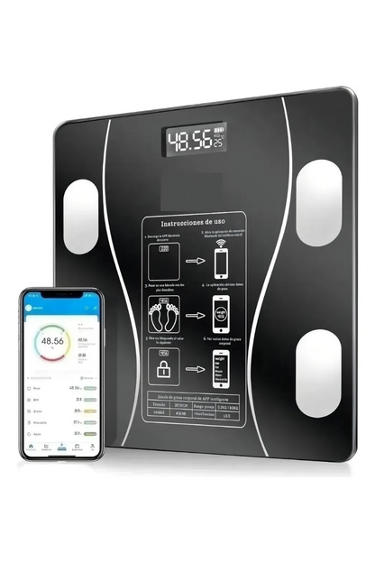 Báscula Inteligente Bluetooth BioFit Max® + ENVÍO GRATIS